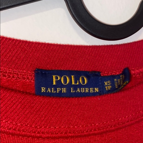 Red Polo sweatshirt - Picture 3 of 4